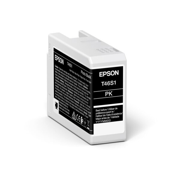 EPSON Cart. dencre photo noir T46S100 SureColor SC-P700 26ml