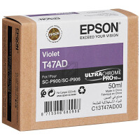 EPSON Cart. dencre violet T47AD00 SureColor SC-P900 50ml