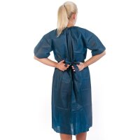 HYGOSTAR PP-Patientenkittel, PP-Vlies, Grösse XL, blau