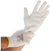 HYGOSTAR Arbeitshandschuh Ultra Flex Hand, weiss, S