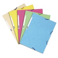 EXACOMPTA Eckspannermappe, DIN A4, Karton, tabak