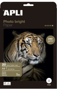 APLI Foto-Papier bright PRO, DIN A4, 280 g qm,...
