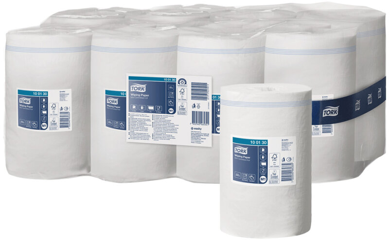 TORK Rouleau nettoyant multi-usage, 2 couche, 74,9 m, blanc