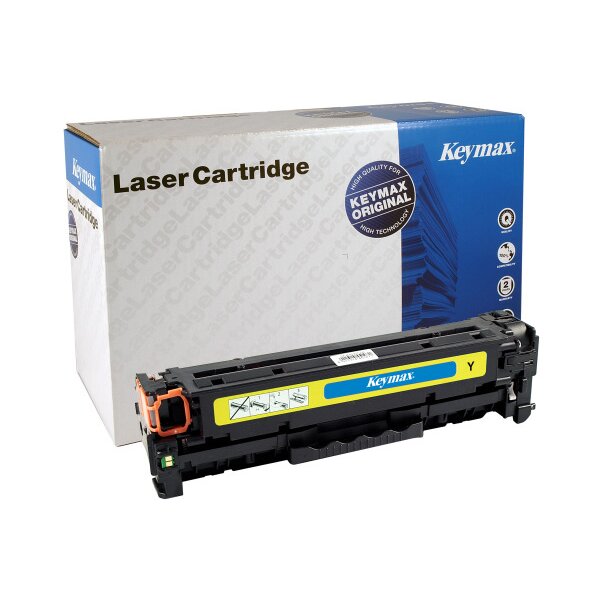 KEYMAX RMC Cartouche toner yellow CRG 718YKEY p.Canon LBP 7200 2800 p.