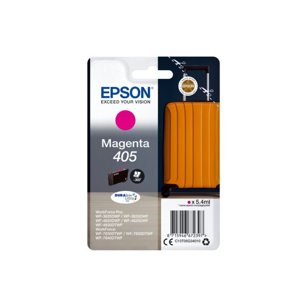 EPSON Cartouche dencre 405 magenta T05G34010 WF-7830DTWF 300 pages