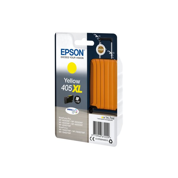 EPSON Tintenpatrone 405XL yellow T05H44010 WF-7830DTWF 1100 Seiten