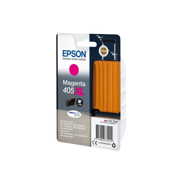 EPSON Cartouche den. 405XL magenta T05H34010 WF-7830DTWF 1100 pages
