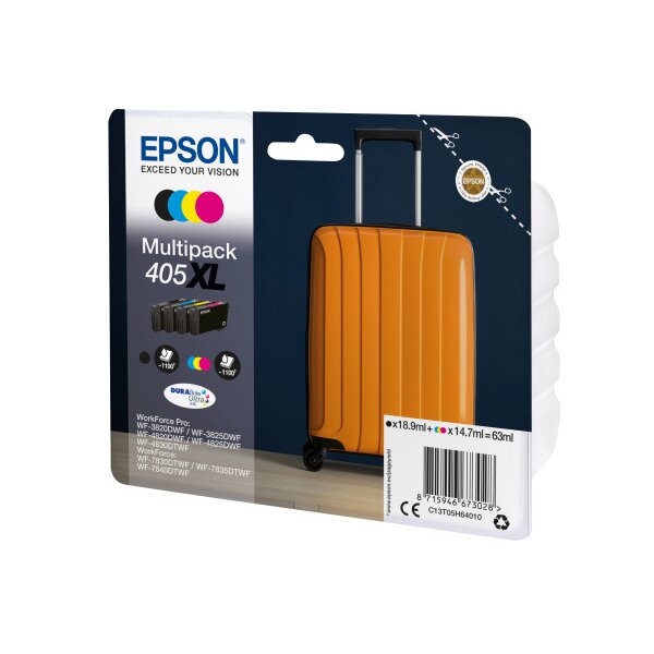 EPSON Multipack Encre 405XL CMYBK T05H64010 WF-7830DTWF 4-color