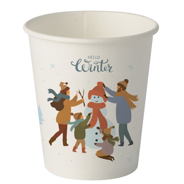 PAPSTAR Papp-Trinkbecher "Hello Winter", 0,2 l