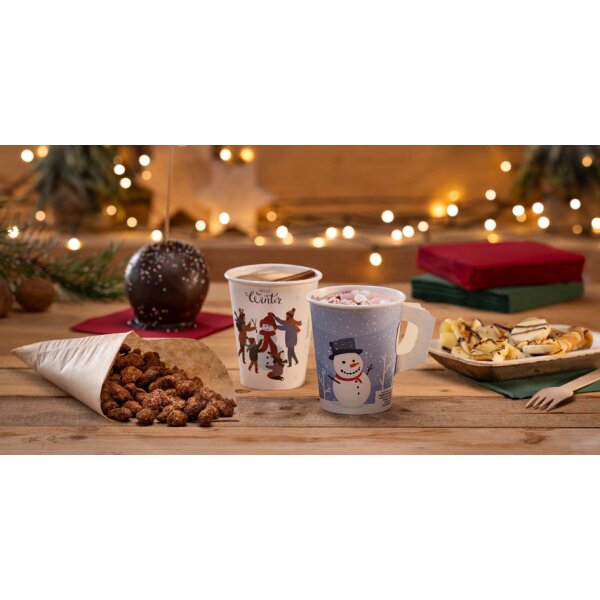 PAPSTAR Papp-Trinkbecher "Hello Winter", 0,2 l