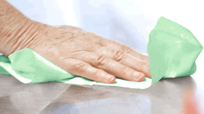 TORK Rouleau nettoyant multi-usage, 55 m, &eacute;pais, vert