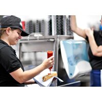 TORK Distributeur de chiffons de nettoyage, turquoise/blanc