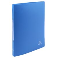 EXACOMPTA Classeur souple, PP, 2 anneaux, A4, bleu