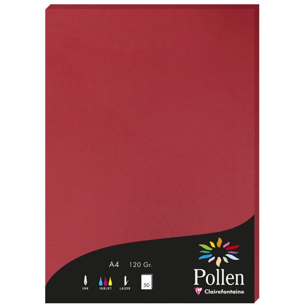 Pollen by Clairefontaine Papier DIN A4, perlmutt-weiss