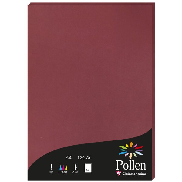 Pollen by Clairefontaine Papier DIN A4, perlmutt-weiss