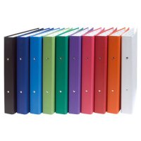 EXACOMPTA Ringbuch, 2 Ring-Mechanik, DIN A4, schwarz