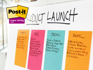 Post-it Haftnotizen super sticky Meeting Notes, 152 x 101 mm