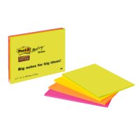 Post-it Bloc-note super sticky Meeting Notes, 152 x 101 mm