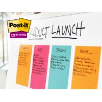 Post-it Bloc-note super sticky Meeting Notes, 152 x 101 mm