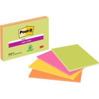 Post-it Bloc-note super sticky Meeting Notes, 152 x 101 mm