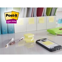 Post-it Bloc-note super sticky notes, 127 x 76 mm, 20+4