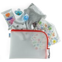 HERMA Reissverschlusstasche "Mesh Bags", DIN A5, orange