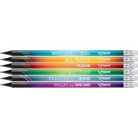 Maped Crayon graphite BLACKPEPS ENERGY, dureté: HB, étui 12
