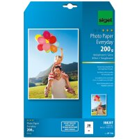 sigel InkJet-Everyday-Foto-Papier, DIN A4, hochglänzend