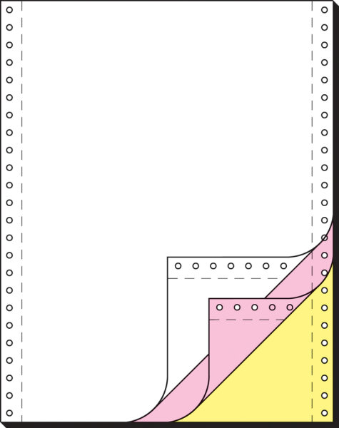 sigel DIN-Computerpapier endlos, 240 mm x 12" (30,48 cm)