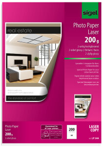 sigel Foto-Papier, DIN A4, 170 g qm, 2-seitig glossy