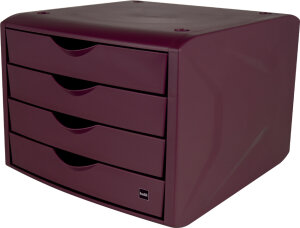 helit Schubladenbox "the green chameleon", rot
