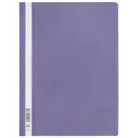 Oxford Chemise à lamelle, A4, PP, gris foncé