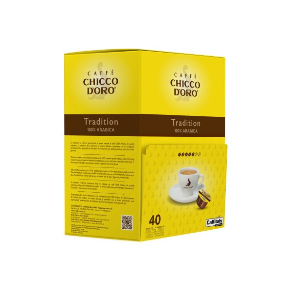 CHICCO DORO Capsules Caffitaly 802345 Tradition 100% Arabica 40 pcs.