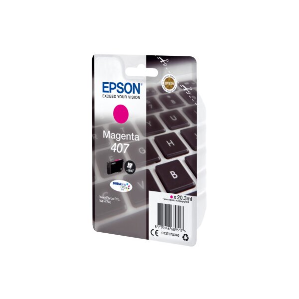 EPSON Cart. dencre L magenta T07U340 WF-4745 1900 pages
