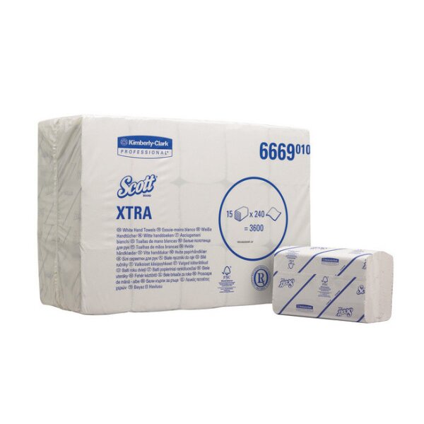 KIMBERLY Falthandtuch Essential KCD 6669 W-Falz, 1-lagig 3600 Stk.
