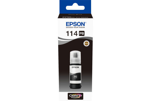 EPSON Bouteille dencre 114 ph. noir T07B140 EcoTank ET-8500 6700 pages