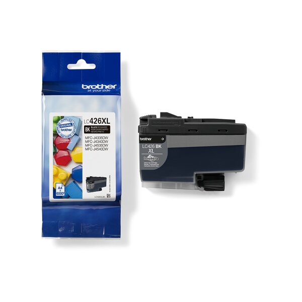 BROTHER Cartouche dencre HY noir LC-426XLBK MFC-J4335 6000 pages