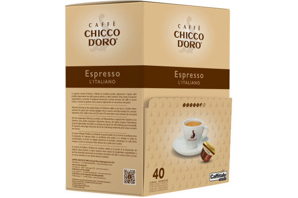 CHICCO DORO Capsules Caffitaly 802352 Espresso litaliano 40 pcs.