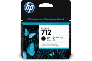 HP Cart. dencre 712 black 3ED71A DesignJet T230/250/630 80ml