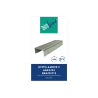 BÜROLINE Agrafes 24/6mm 500070 1000 pcs.
