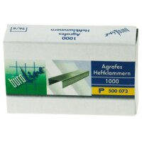 BÜROLINE Agrafes 26/6mm 500073 1000 pcs.