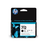 HP Tintenpatrone 712 black 3ED70A DesignJet T230/250/630...