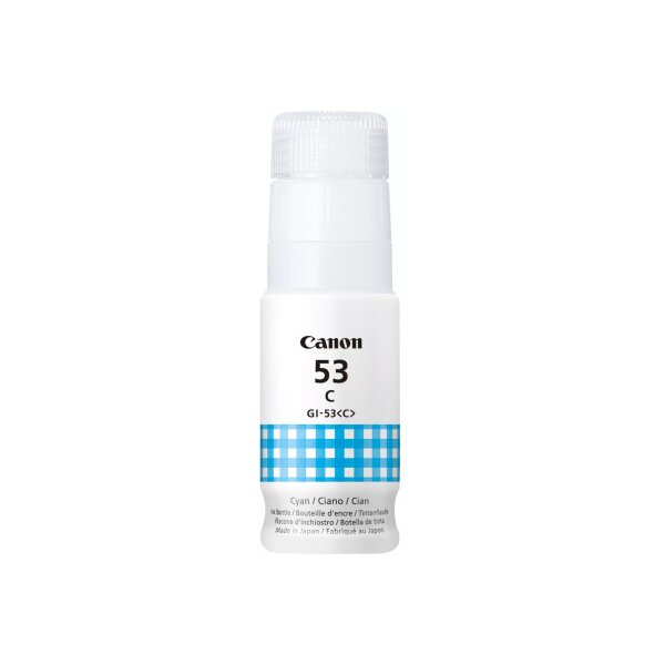 CANON Bouteille dencre cyan GI-53 C PIXMA G550/G650 3000 pages