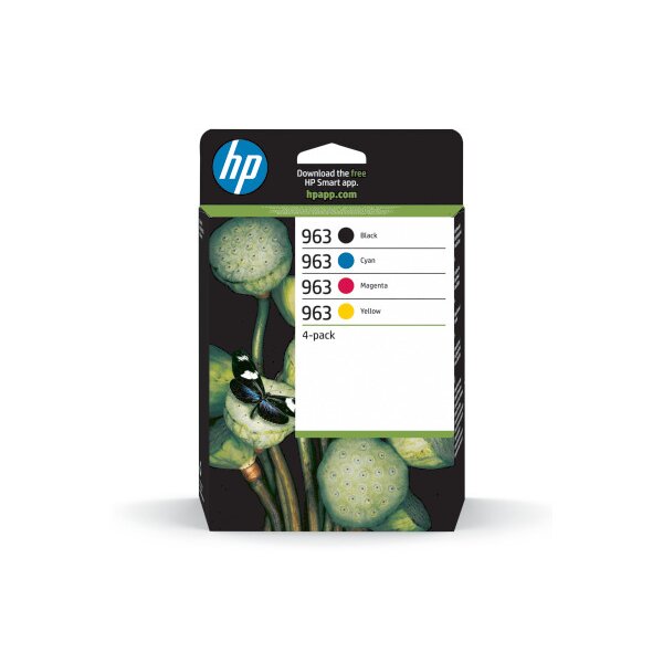 HP Combopack 963 CMYBK 6ZC70AE OfficeJet 9010/20 1000/700 S.