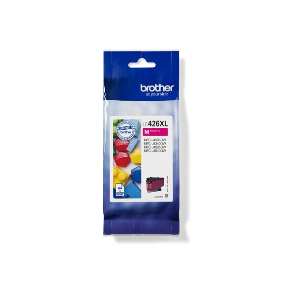 BROTHER Cartouche dencre HY magenta LC-426XLM MFC-J4335 5000 pages