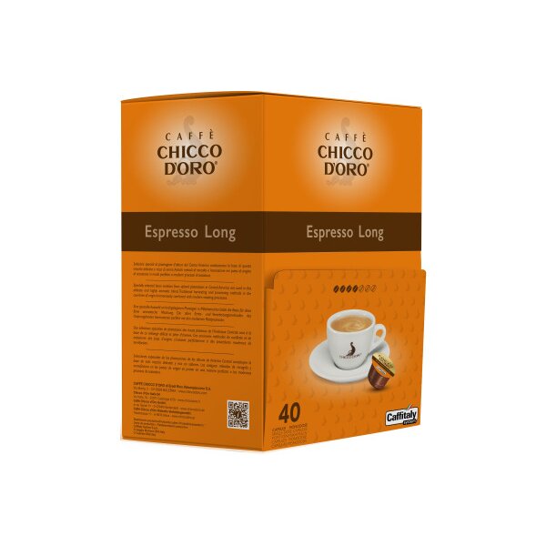 CHICCO DORO Capsules Caffitaly 802376 Espresso Long 40 pcs.