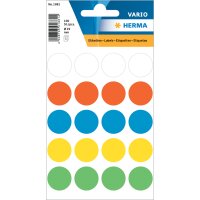 HERMA Pastille adhésive, diamètre: 19 mm, vert