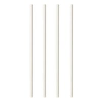 PAPSTAR Paille en papier pure, 200 mm, blanc