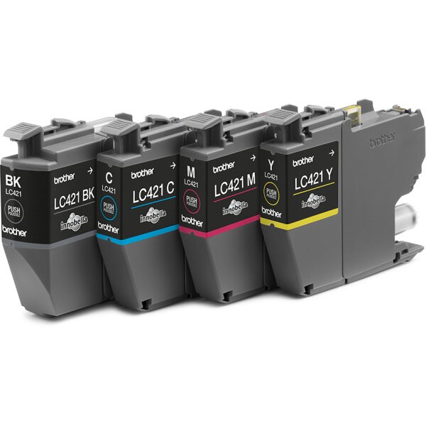 BROTHER Valuepack Tinte CMYBK LC-421VAL DCP-J1050 200 Seiten