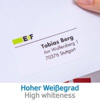 HERMA Etiquette universelle PREMIUM, 105 x 74 mm, blanc